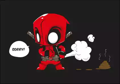 vectores plantilas DEADPOOL,SUPERHéROE,CORTE,